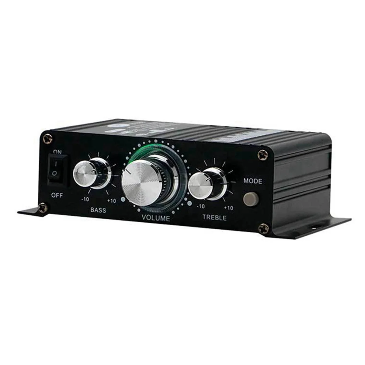 AU47-2-Channel 30W Car Digital Power Bluetooth Audio Amplifier 12V Hifi Stereo Mini Home Audio Amplifier for Car Home