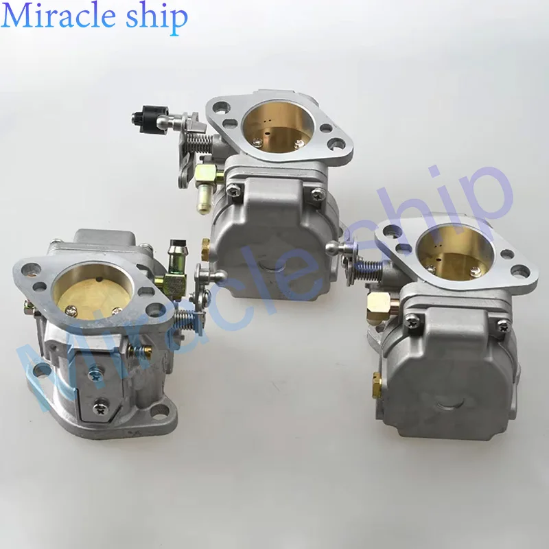 

821854T4 821854T5 821854T6 3PCS Carburetor Kit Boat Engine For Mercury Marine Outboard Motor 2 Stroke 40HP 55HP 60HP 1999-2006