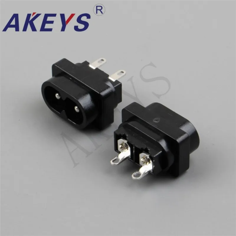 10 PCS AC-010B Factory direct 10A 250V AC power socket with fuse and switch