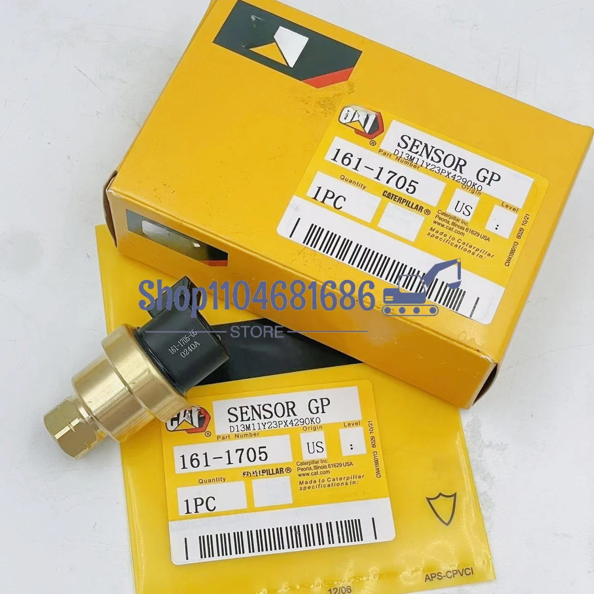 

161-1705 1611705 Датчик давления масла для экскаватора 324D 325D 336D E325D C7 C9 C10 C12 C15 C18