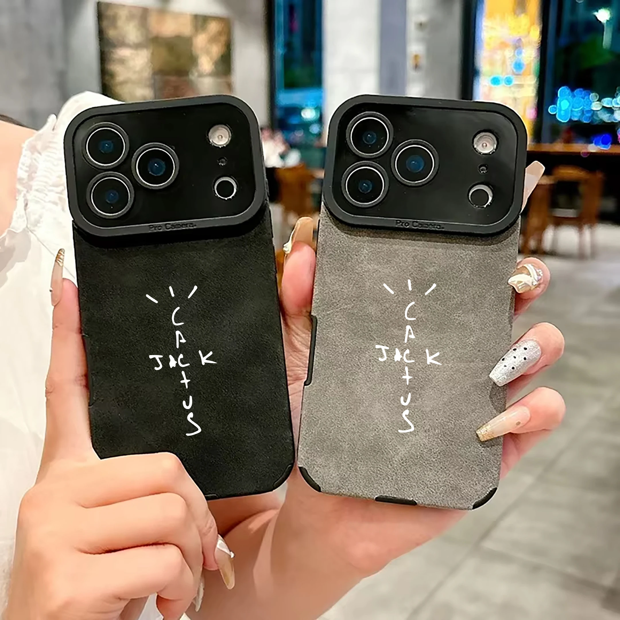 Mikrofaser-Leder-Handyhülle für iPhone 17 Air 16 15 14 Plus 13 12 11 Pro Max Cover 16e Luxus-Funda Hip-Hop-Musik-Jack-Hüllen – Detail 10