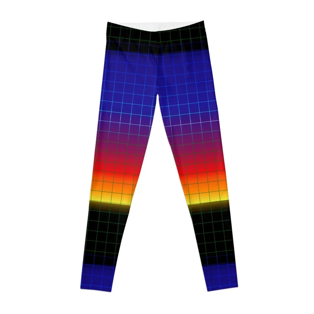 

Vaporwave-Sunset Skyline Leggings trousers Female legging pants jogging pants active wear Womens Leggings