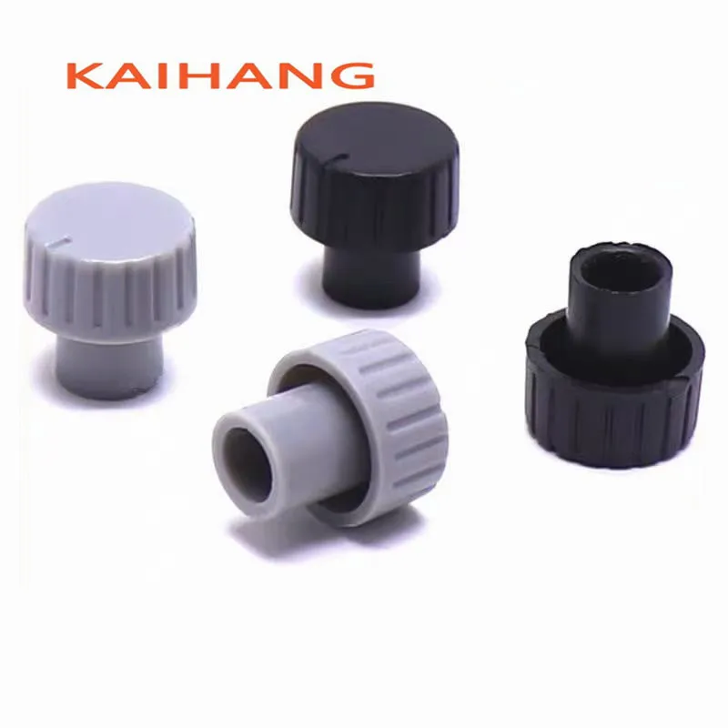 10PCS 14×14.5MM Flower Shaft Potentiometer Knob  Amplifier volume knob cap Plastic Knob  flower Shaped Inner Hole 6MM