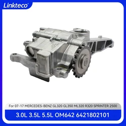 Engine part Oil pump Fit 3.0 3.5 T L V6 OM642 Diesel For 07-17 3.0T 3.5L MERCEDES-BENZ GL320 GL350 ML320 ML350 R320 6421802101