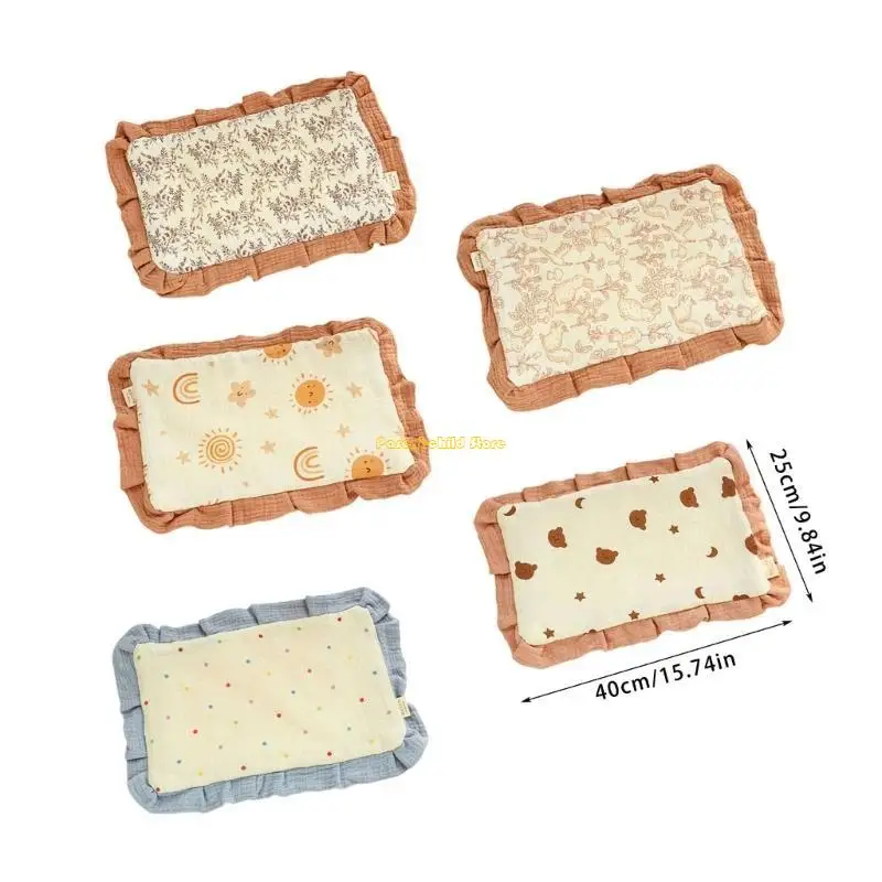 WXTD طباعة الأطفال المطبوعة حديثي الولادة سحابة وسادة سحابة التصميم مزدوج الجانب