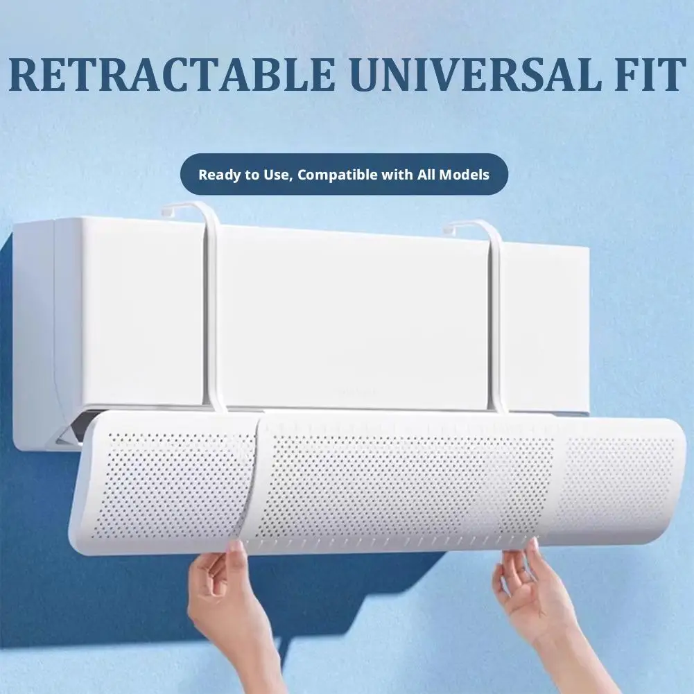 1/2/3PCS Anti-Direct Blowing Air Conditioning Wind Deflector Wall-Mounted Outlet Baffle Hanging Conditioning Guide Cover