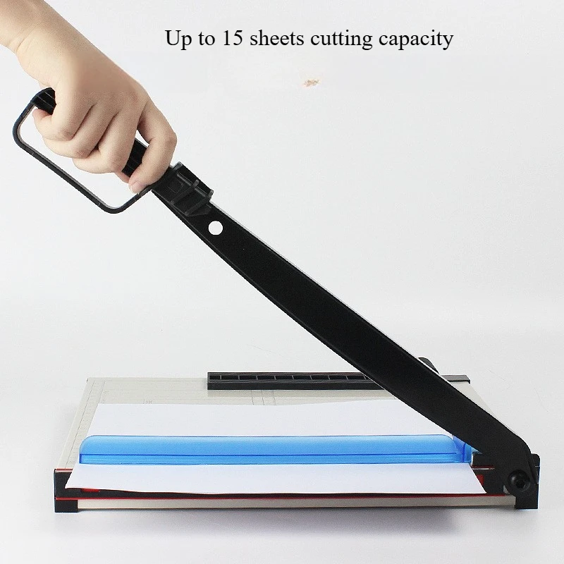

Manual A4 Paper Cutter Paper Trimmer Cutting Machine Paper Slicer with Blade for Paper Plastic Sheet Home Office Craft Tool