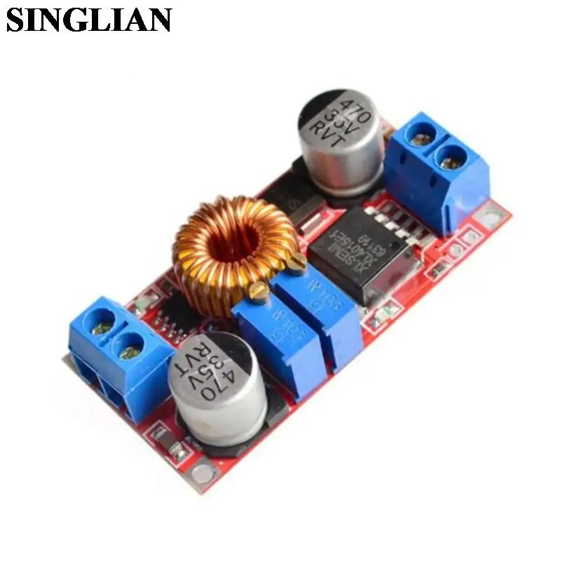 Constant Current Constant Voltage And High Current 5A Lithium Ion Battery Charging LED Driving Power Module