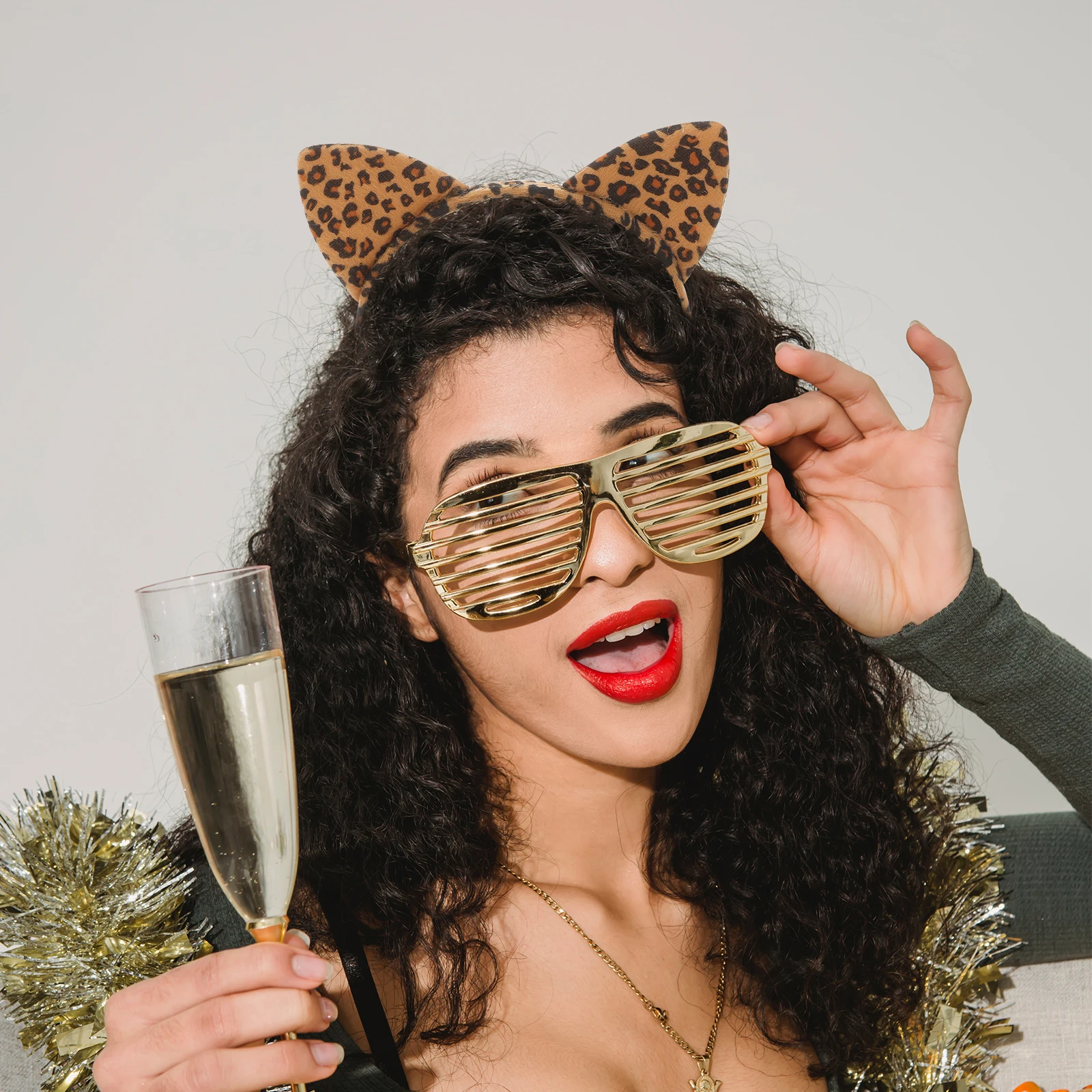 

3Pcs Leopard Headbands Flexible Durable Hair Hoops Party Hair Accessories for Women Leopard Headband Animal Headbands
