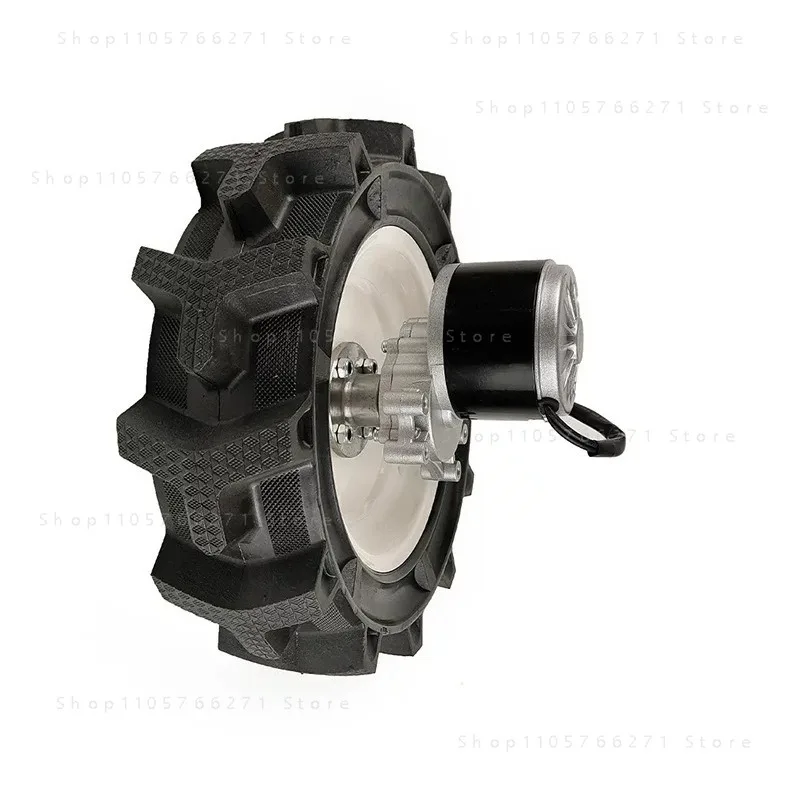 14inch Solid Tire Tubeless 14x5.00-9 Agricultural Tire Steel Hub 17mm Hole for Electric Lawn Mower
