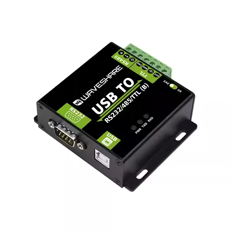 WAVESHARE FT232RNLCH343G USB to RS232 485 TTL Serial Converter Industrial Grade with Isolation