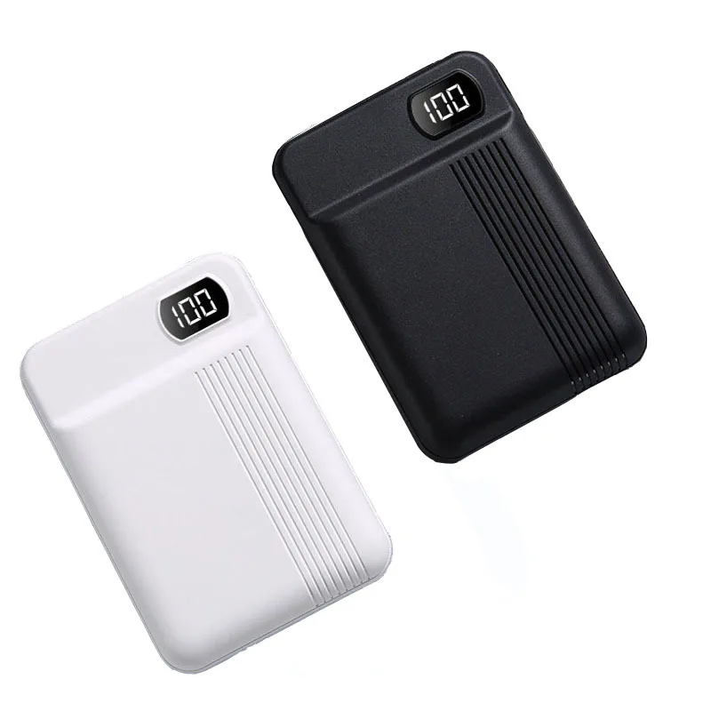 New Mini Power Bank Mobile Power Supply 10000 mA with LED Digital Display Polymer Power Bank Ordering