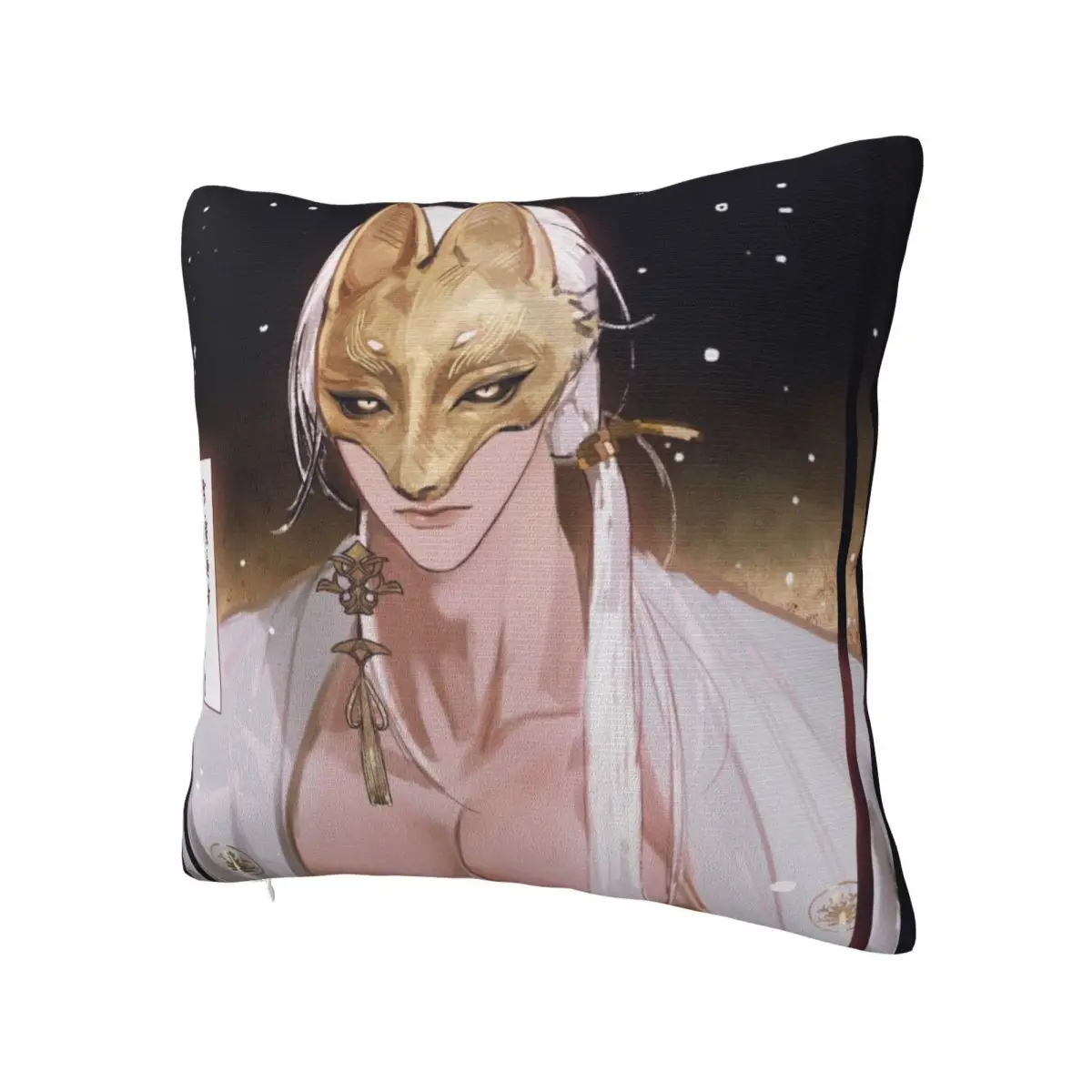 Silent Hill F Fox Pillow Case Novelty Pillow Cover Polyester Printed Cushion Cover Pillowcases For Sofa Bedroom Home Decor