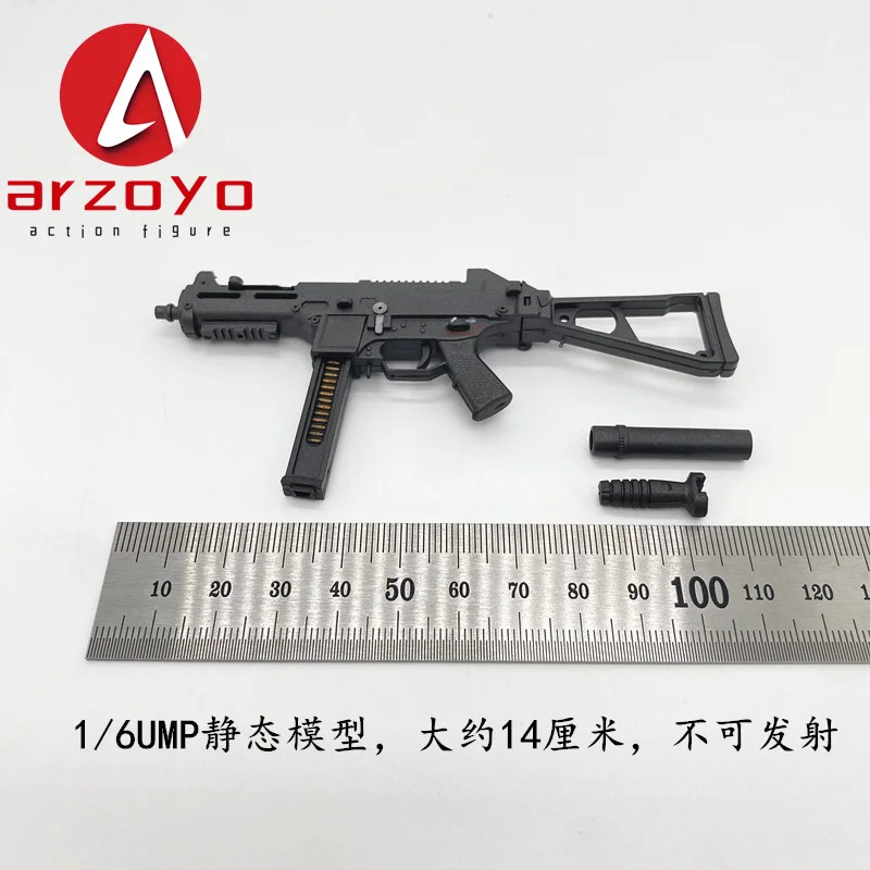 1/6 스케일 PVC AK74 UMP FAMAS 어썰트 라이플 스나이퍼 라이플 모델 군인 총 모델 6인치 액션 피규어 바디 컬렉션용
