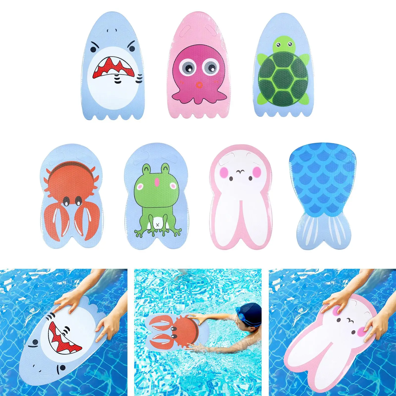 EVA Swimming Kickboard Swim Training Aid Kickboard Swim Float Floating Buoy Hand Board Tool Float Device for Children Beginner