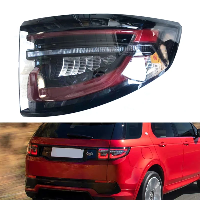 

Поп светодиодный задний внешний фонарь автомобиля для Land Rover Discovery Sport 2019 2020 2021, указатель поворота, стоп-сигнал, противотуманная фара LK7213404A