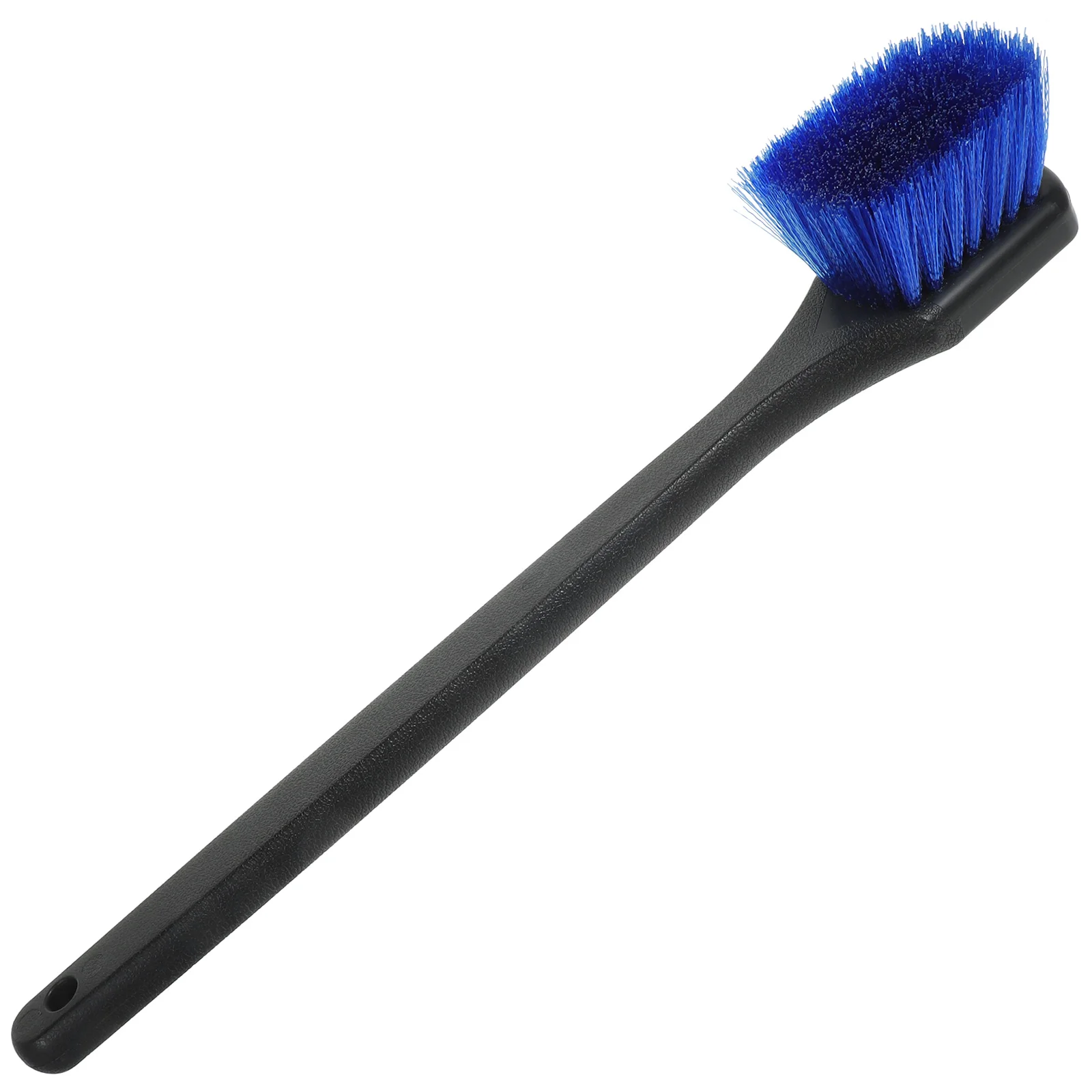 

Wheel Hub Brush Long Handle Tire Cleaning Tool Car Decontamination Hard Bristles Vehicle Wash Rv Washing for Detailing Plastic