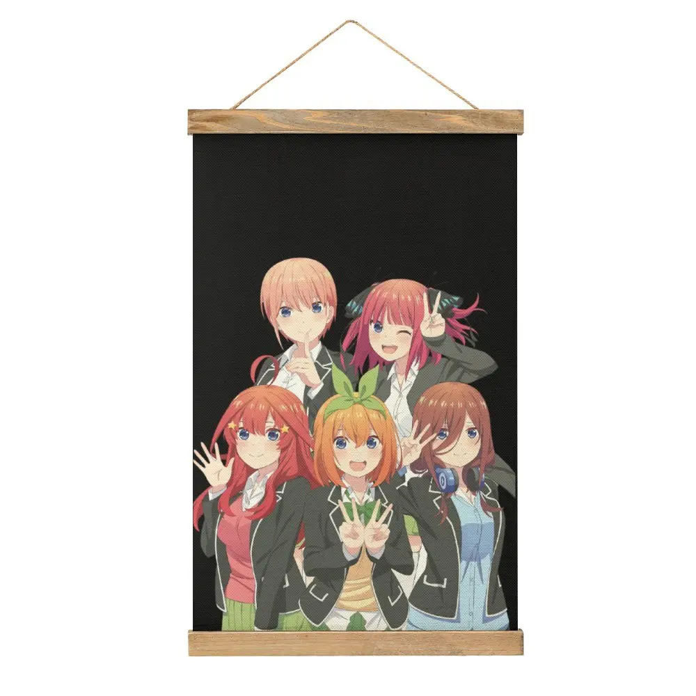 

Canvas Hanging Picture Quintuplets Novelty Geek Picture Hotel Craft Decoration Style Decorate