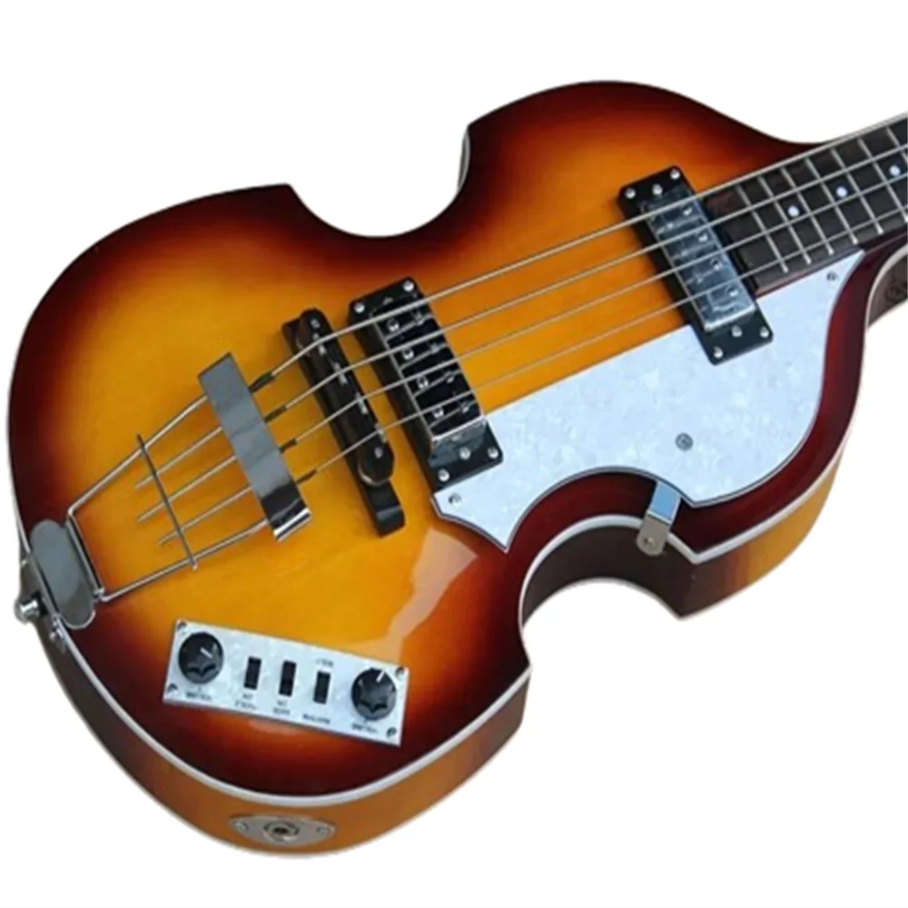 Tobacco Sunburst Electric Bass 4 Strings Electric Bass Guitar