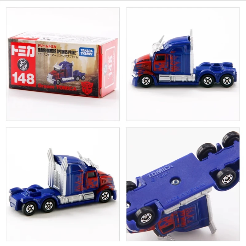 TAKARA TOMY Tomica NR 148 TRANSFORMERS OPTIMUS PRIME Legering Auto Speelgoed Motorvoertuig Diecast Metaal Model Cadeau voor Kinderen