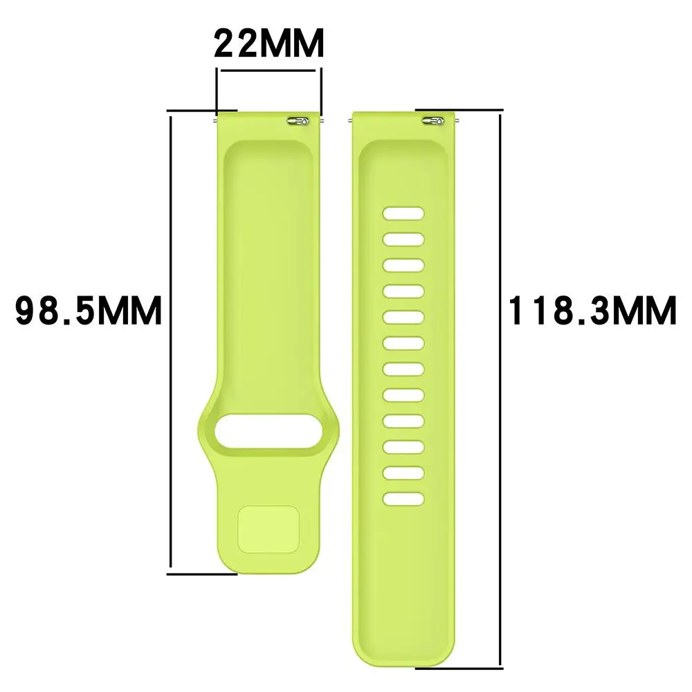 For Redmi Watch 5 Active / Watch 5 Lite xDfind Solid Color Reverse Buckle Silicone Watch Band
