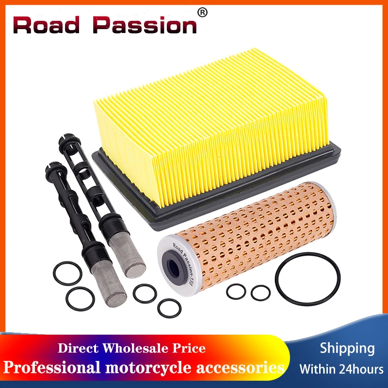 Road Passion Motorcycle Air Filter & Oil Filter High Flow Intake Cleaner For CF Moto 800MT Touring 800 MT Sport 2022-2023