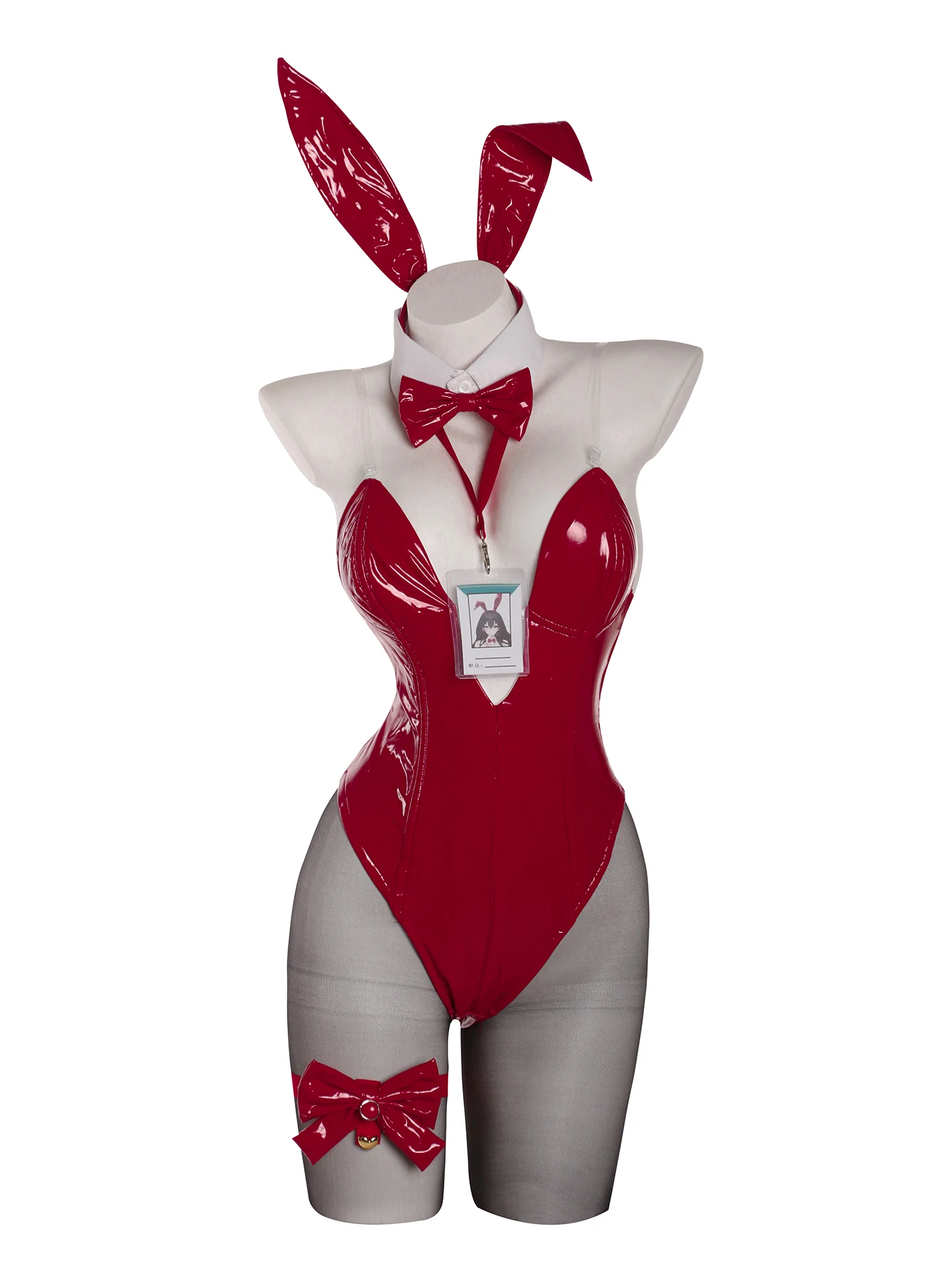 

Летний купальник Game Azur Lane Taihou Косплей Костюм L2D IJN Taihou Купальник 2025 Косплей Красный комплект бикини Тайчжоу Костюм кролика