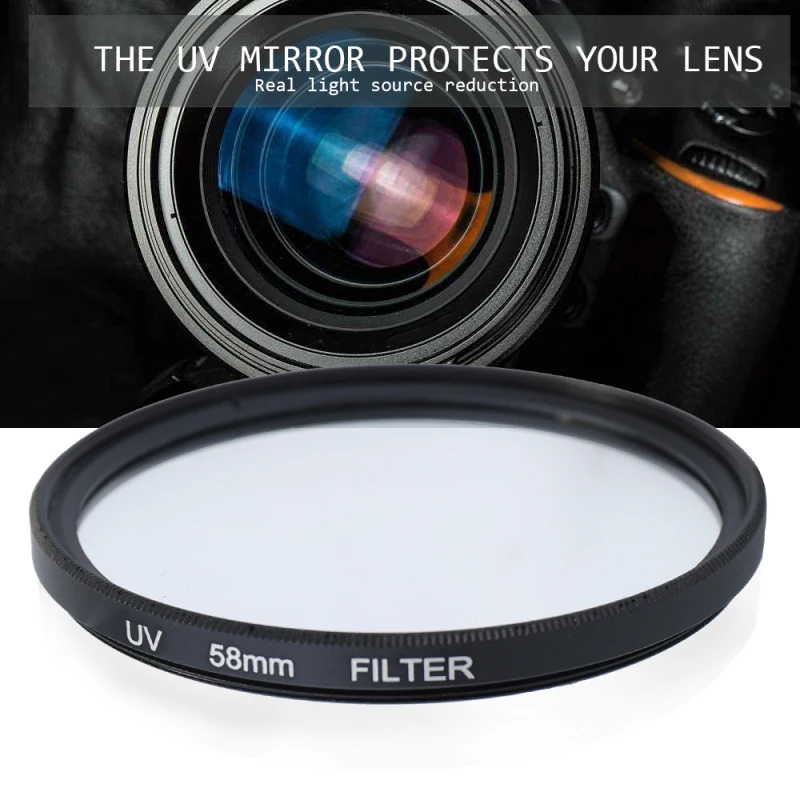 Professional Camera UV CPL FLD Lens Filters Kit and Altura Photo ND Neutral Density Filter Set Photography Accessories 52/58mm