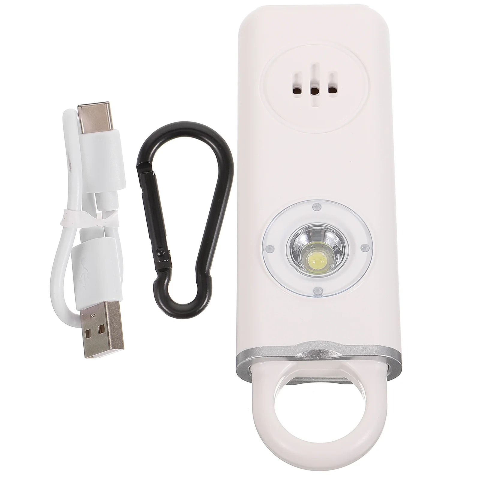 1Set Key Chain Alarm for Women Personal Safety Device Emergency Protection Keyring Loud Siren Portable Daily Carry