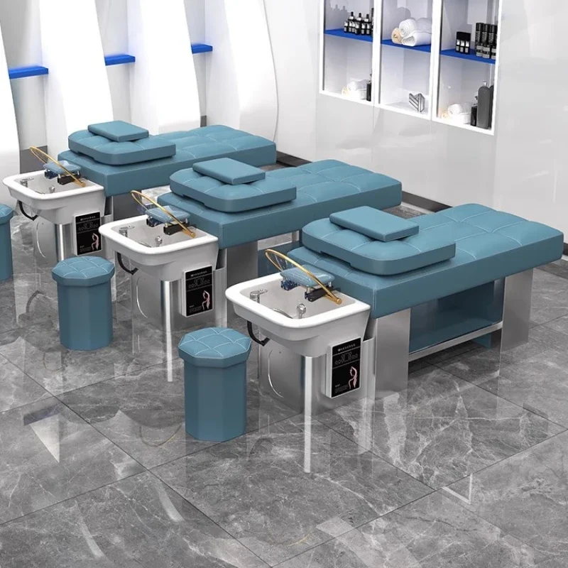 

Shaving Chairs Comfortable Luxury Stretcher Hair Basin Bed Chair Shampoo Wash Salon Hairdressing Washbasin Chaise Coiffure