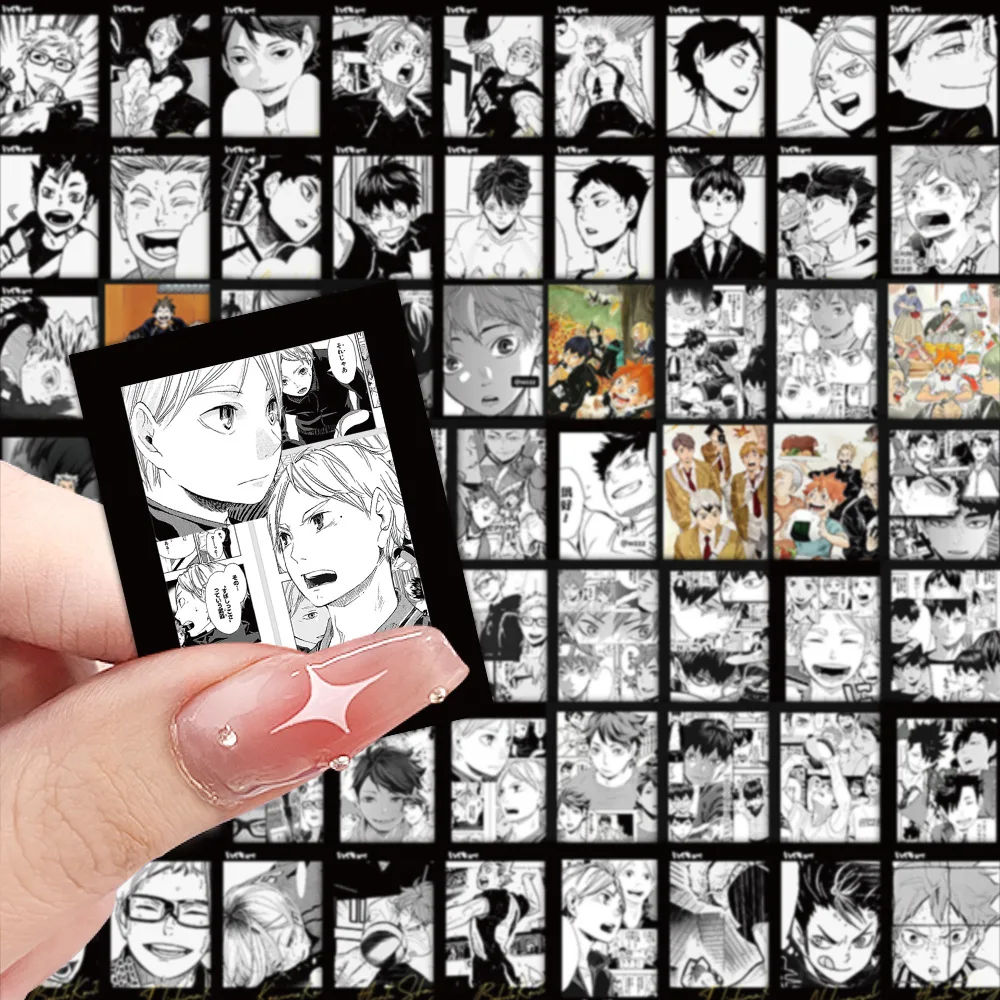 10/30/63 قطعة Haikyuu عاطفي جديد!! هيناتا شويو ‌ ‌   ملصقات بولارويد جرافيتي، ألعاب ملصقة رياضية لجيتار كوب الماء