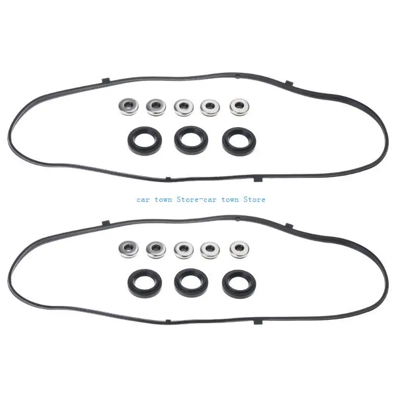 

RXJE Car Accessory for Accord 12030-P8A-A00 Engine Valves Cover Gasket Set