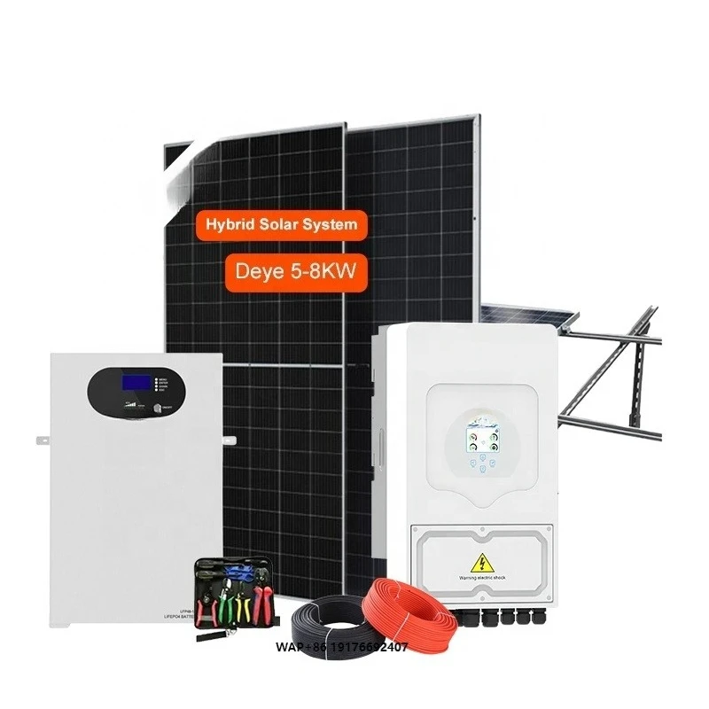Cheaper Price Solar System Complete Kits 5Kw 6Kw 8Kw10kw Deye Hybrid Energy Storage Inverter