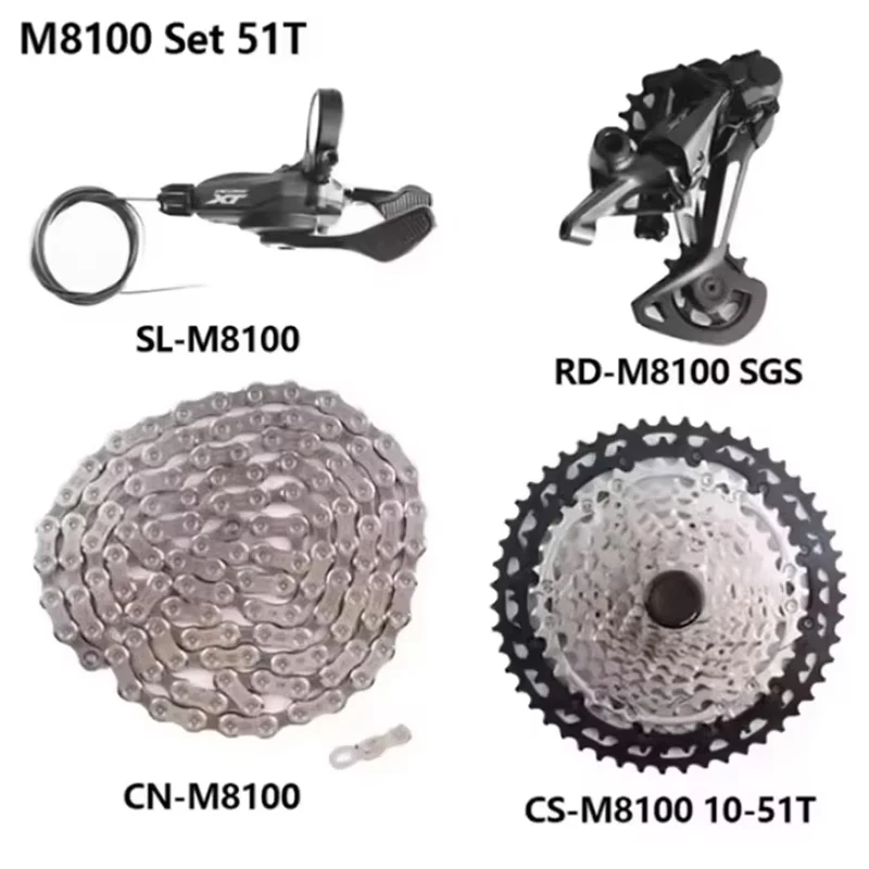 SHIMANO DEORE XT M8100 M8120 12s MTB Mountain Bike 12 Speed