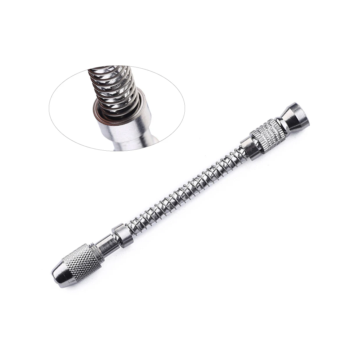 

Hand Twist Drill 0.2-2Mm Self-Driven Turbine Precision Rotary Tool For Wood Plastic Amber Rubber Semi-Automatic Pin Vise Drill
