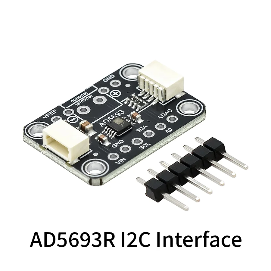AD5693R I2C Interface 16-bit DAC Module Digital Signal Conversion Module Compatible with STEMMA QT Qwiic