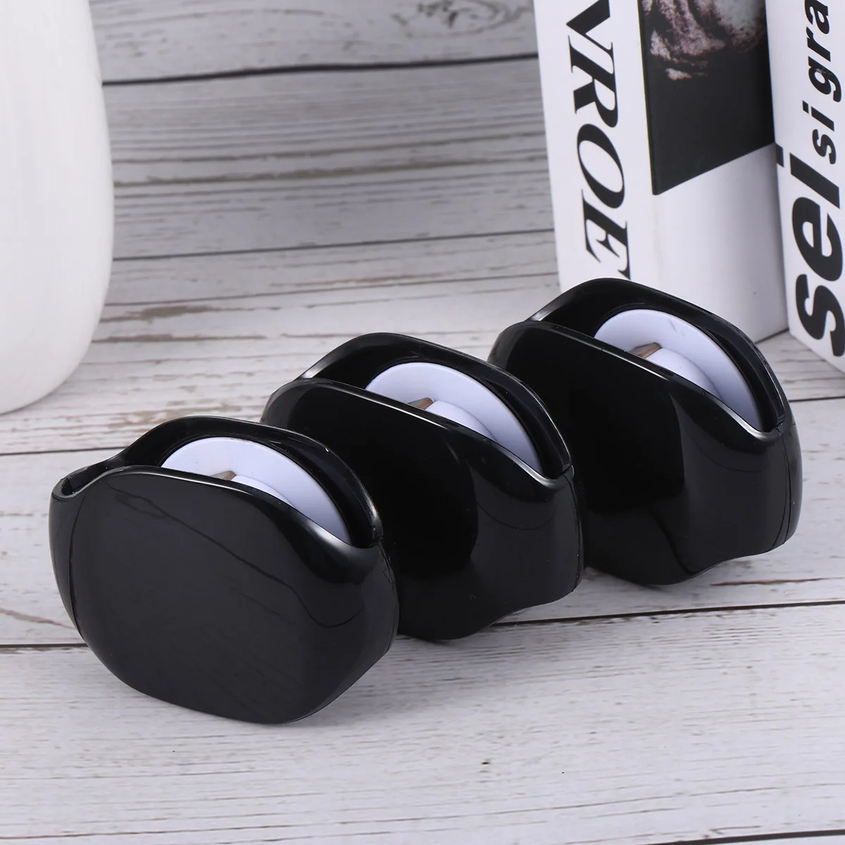 

3pcs Data Cable Reel Earbuds Organizer Electric Keeper Protective Case PC ABS Anti Tangle Travel Home Use Wire Winder