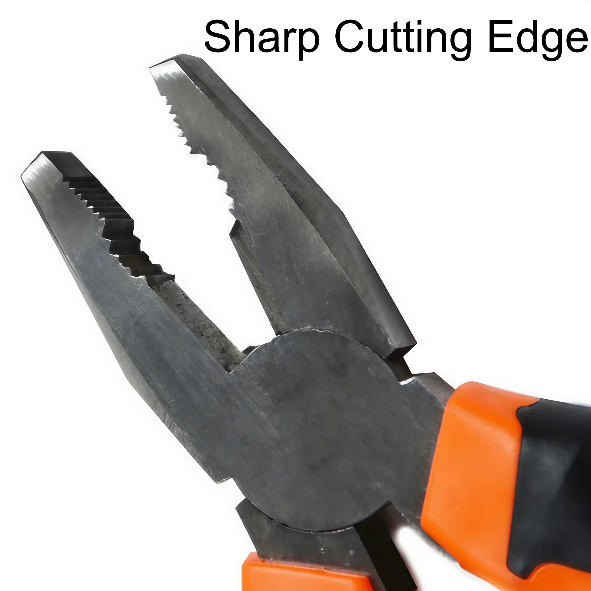 8-дюймовые плоскогубцы с плоским носом, многофункциональные кусачки для электрика, прочное оборудование, ручные инструменты