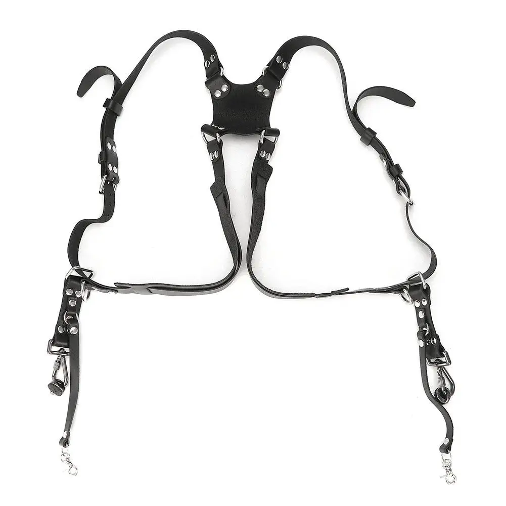 

Skin Friendly Adjustable Double Leather Camera Shoulder Strap for women and Men Photography Accessories