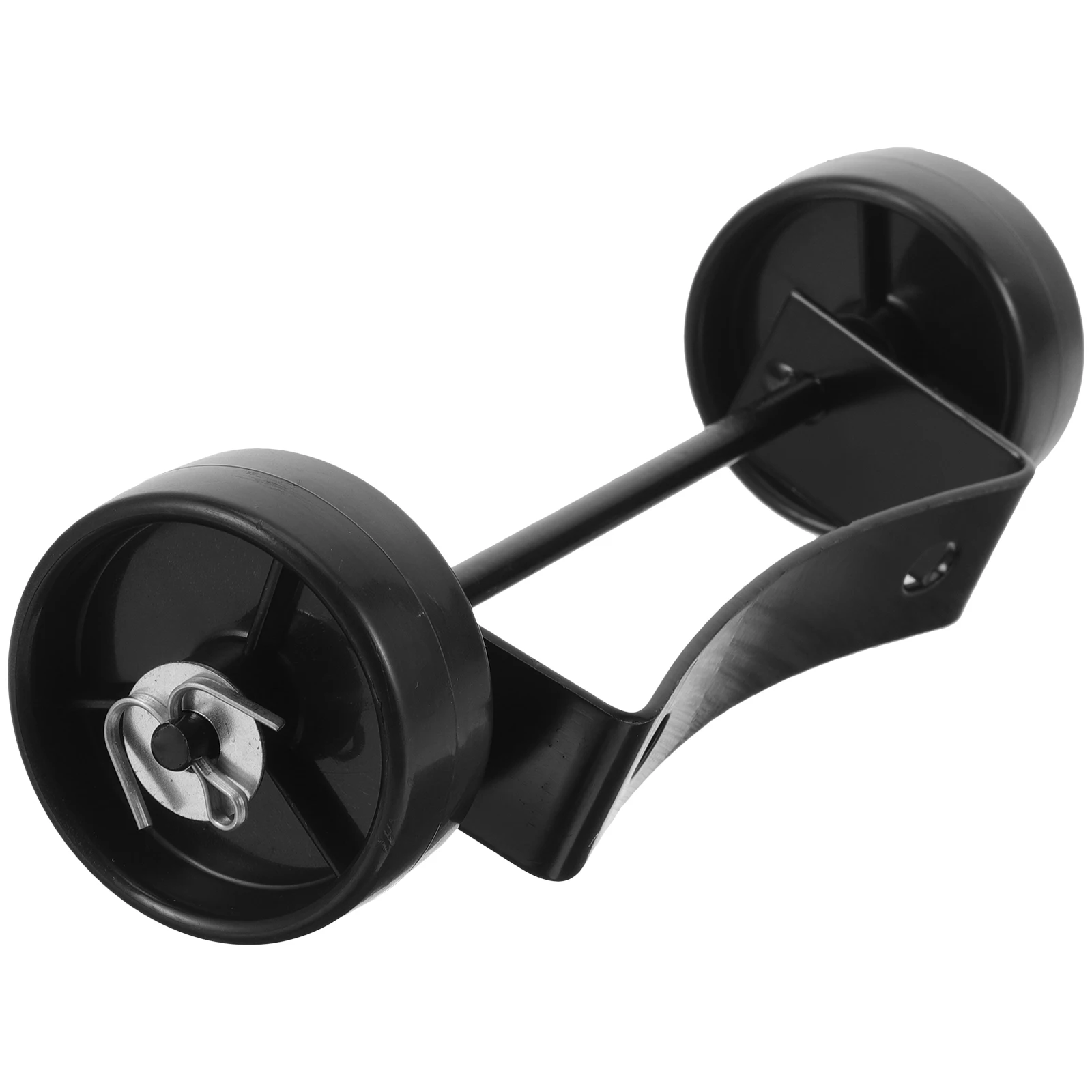 

Patio Heater Wheel Kit Black Plastic Small Replacement Parts Outdoor Heating Universal Gas Heaters Movable Wheels Durable