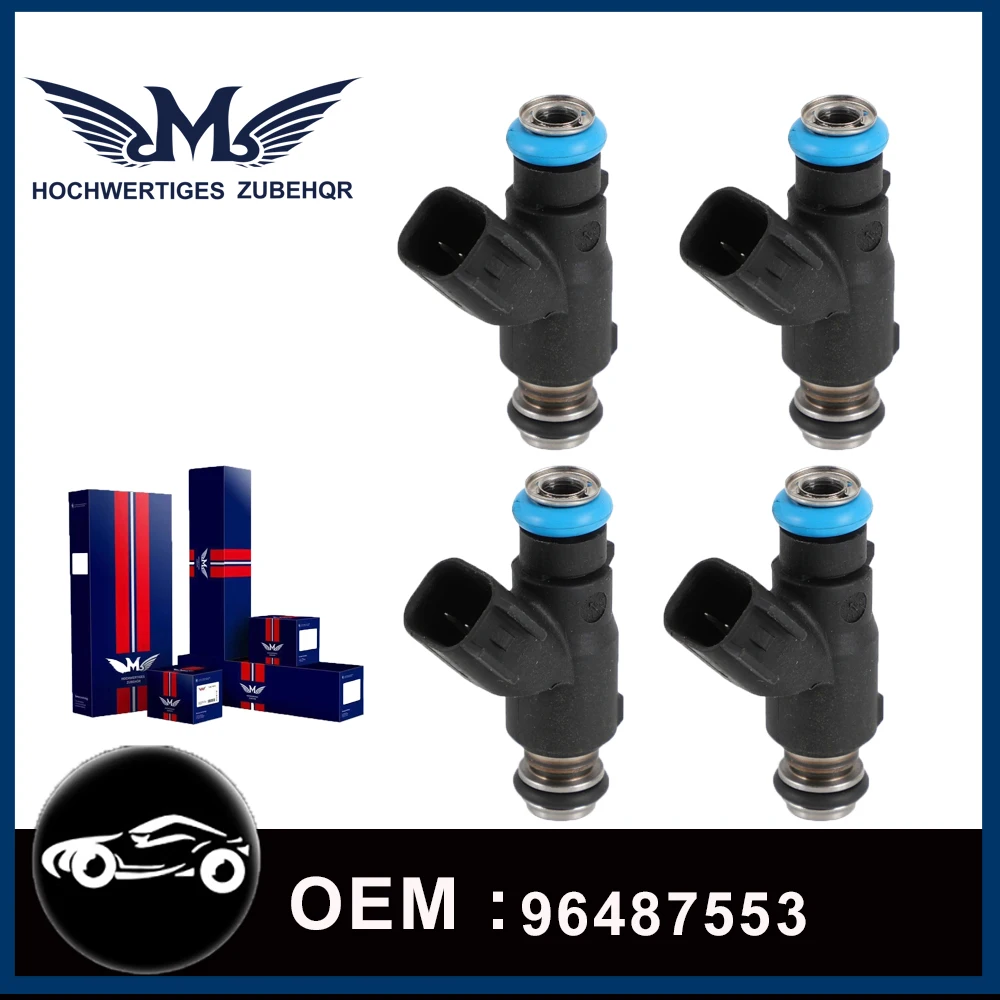 

M Brand 4PCS Auto Parts Fuel injector 96487553 for SALEEN Mai Mai EV 2021- BEV/ S7 2002-2004 7.0L/S7 Coupe 2001-2006