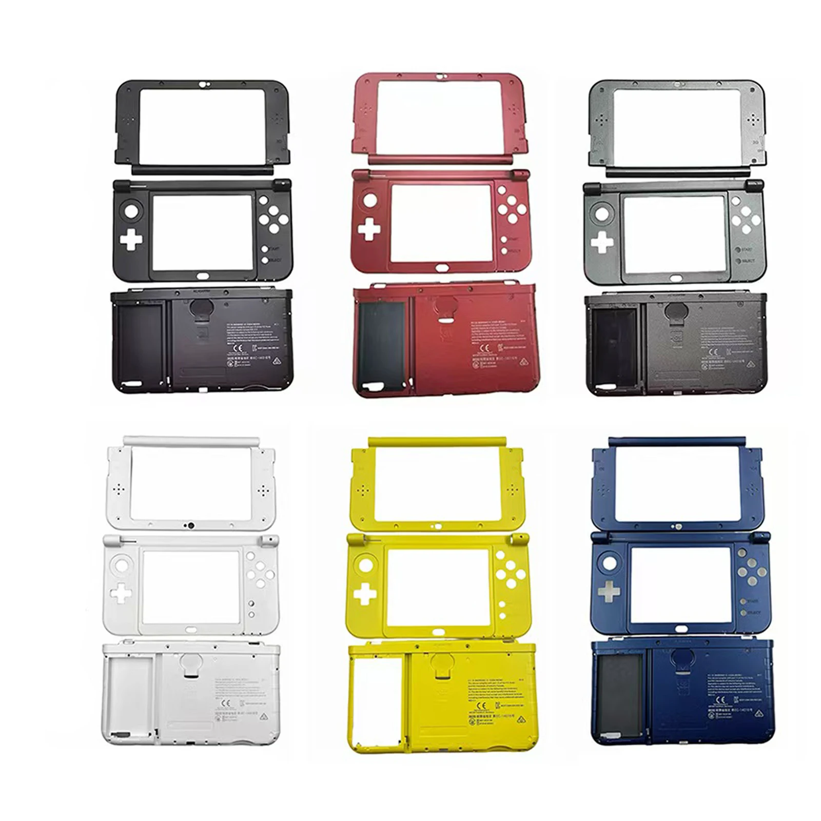 Middle Housing Shell Hinge Part Bottom Middle Shell Battery 
