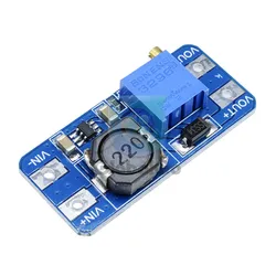 MT3608 DC-DC Step Up Converter Booster Power Supply Module Boost Step-up Board MAX output 28V 2A for Arduino Diy Kit