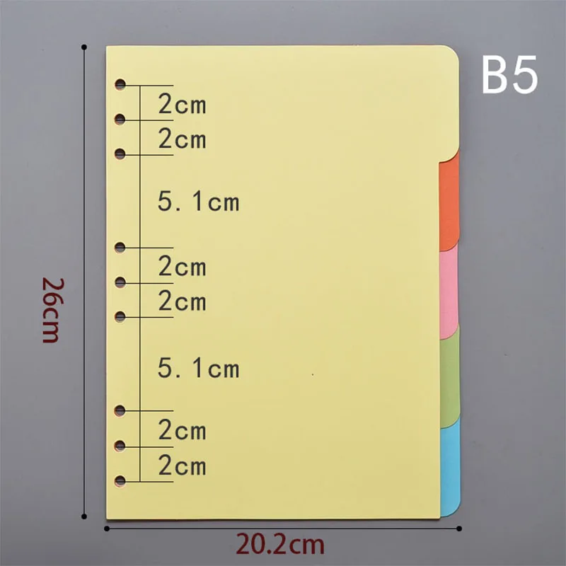 5 Vellen Planner Verdelers