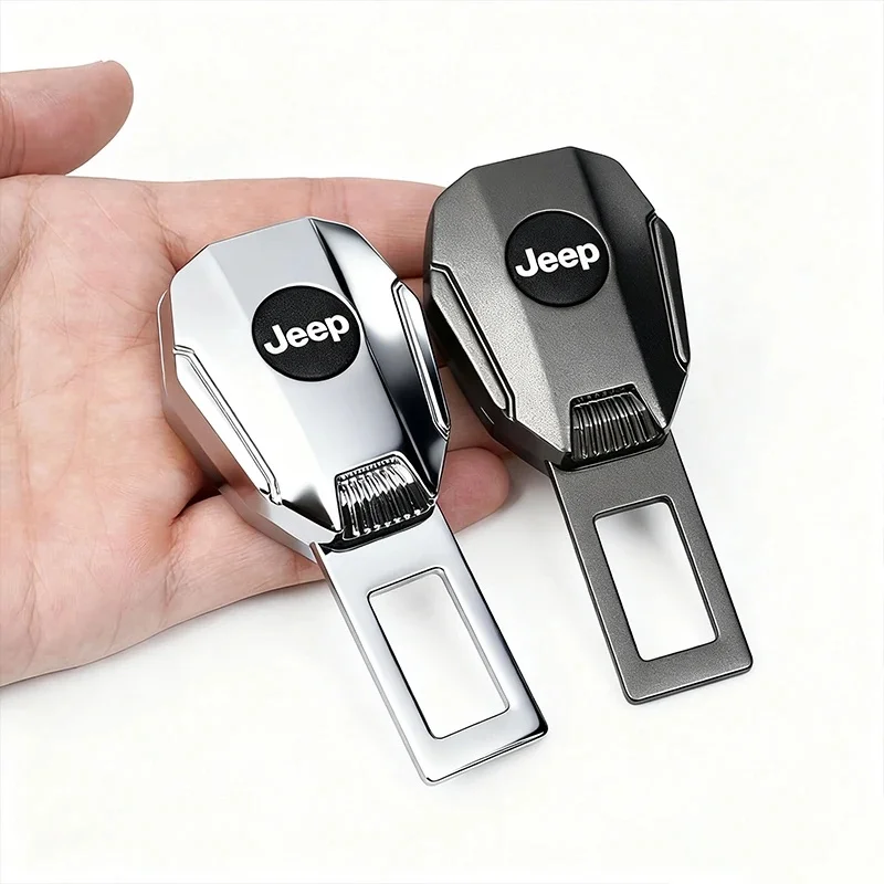 Durable Anti-Rust Metal Car Seat Belt Extender for Jeep Wrangler Grand Cherokee Compass Renegade Gladiator Auto Accessory - view 6