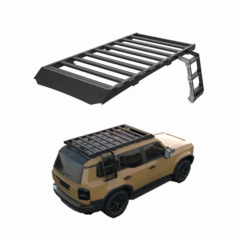 Aluminum Plus Steel 4x4 Roof Roof Racks and Ladders Car Roof Racks for Land Cruiser LC100/LC200/LC300/LC120/LC150/LC250