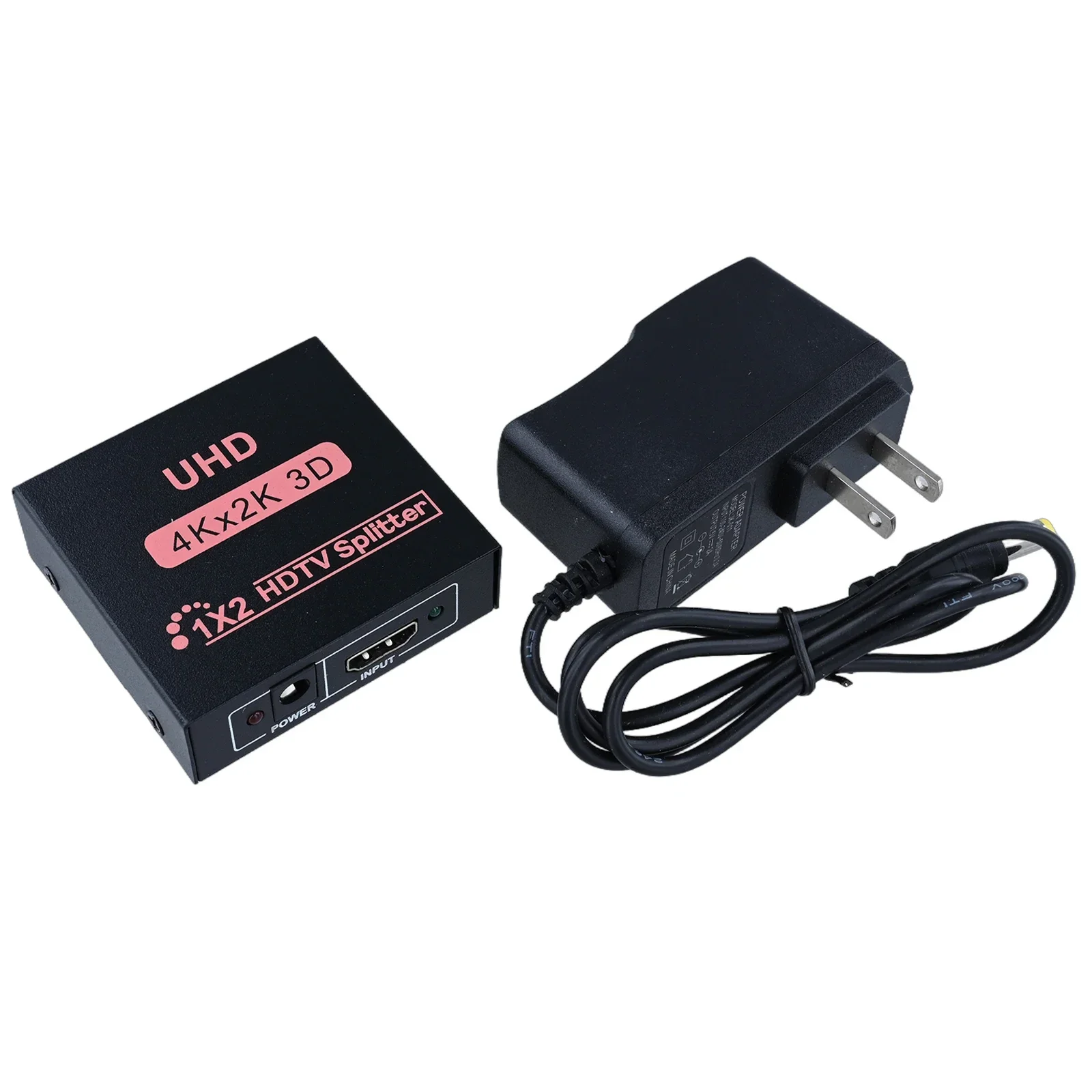 

1 In 2 Out 4K 2K Splitter UHD 3D HDMI-compatible Splitter HD 1X2 1080P Switch Split 1 In 2 Out Switcher For HDTV DVD