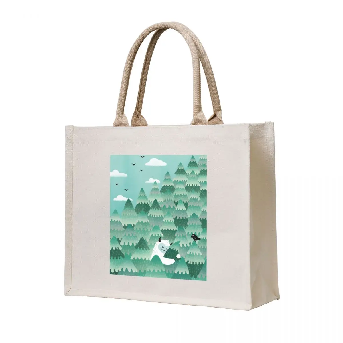 

Tree Hugger (Spring & Summer version) Tote Bag tote bag men's reusable grocery bags Canvas bag Candy bags