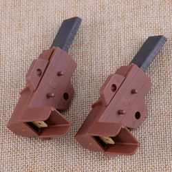 LETAOSK 2pcs PA66 Metal Washing Machine Motor Carbon Brush & Holder Fit For Samsung Ariston Indesit Hotpoint