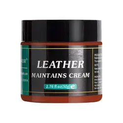 50g Leather Finish Car Leather Repair Gel Car Seat Leather Complementary Refurbishing Cream Paint For Car Maintenance Paste